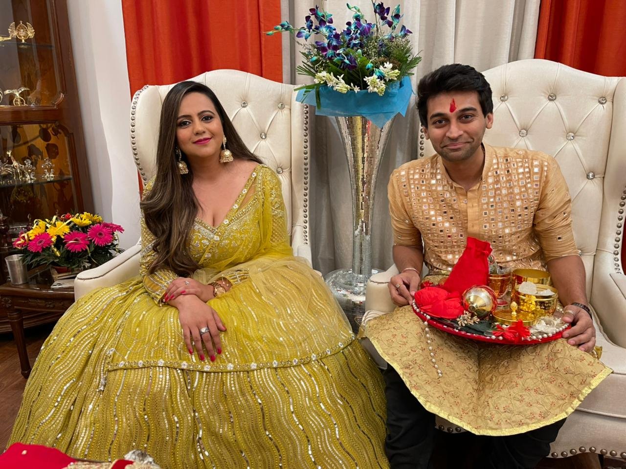 Malavika Airy & Abhishek Gupta